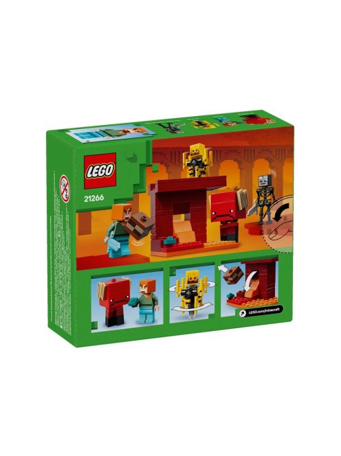 LEGO Minecraft Битка в пъклената лава, The Nether Lava Battle, 21266
