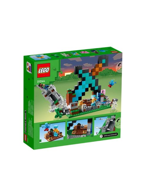 LEGO Minecraft Битка в пъклената лава, The Nether Lava Battle, 21266