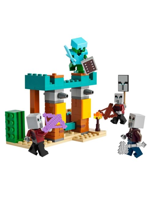 LEGO Minecraft Пустинният патрул на злобарите, The Illager Desert Patrol, 21267