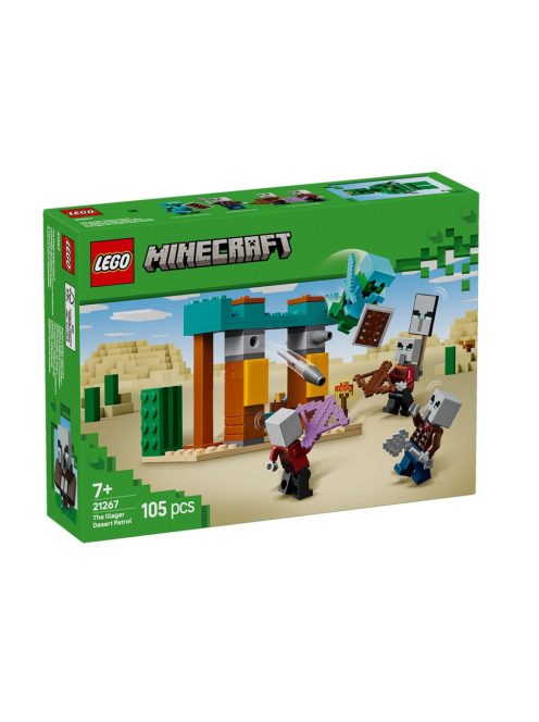 LEGO Minecraft Пустинният патрул на злобарите, The Illager Desert Patrol, 21267