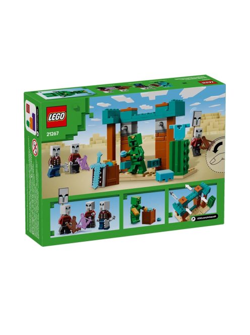 LEGO Minecraft Пустинният патрул на злобарите, The Illager Desert Patrol, 21267