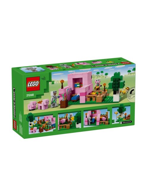 LEGO Minecraft Къщата на прасенцето, The Baby Pig House, 21268