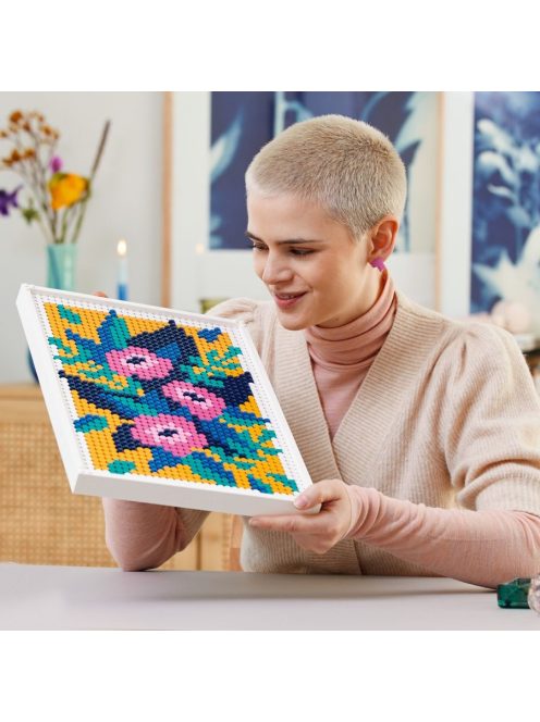 LEGO® Art Пано за стена: Изкуство от цветя, Floral Art, 31207