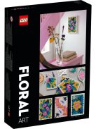 LEGO® Art Пано за стена: Изкуство от цветя, Floral Art, 31207