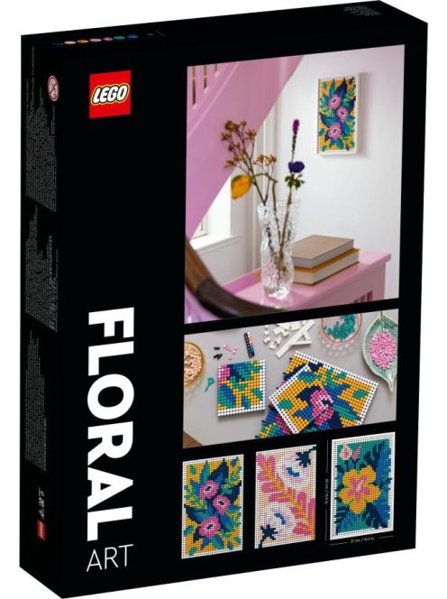 LEGO® Art Пано за стена: Изкуство от цветя, Floral Art, 31207