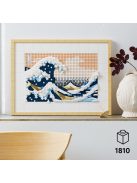 LEGO® Art Пано за стена: Голямата вълна, Hokusai – The Great Wave, 31208