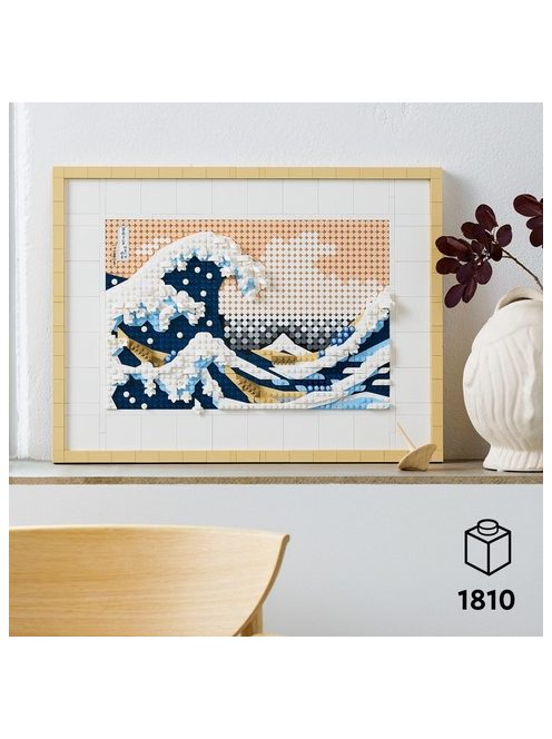 LEGO® Art Пано за стена: Голямата вълна, Hokusai – The Great Wave, 31208