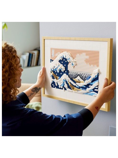 LEGO® Art Пано за стена: Голямата вълна, Hokusai – The Great Wave, 31208