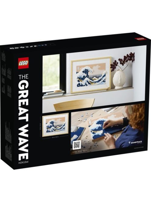 LEGO® Art Пано за стена: Голямата вълна, Hokusai – The Great Wave, 31208