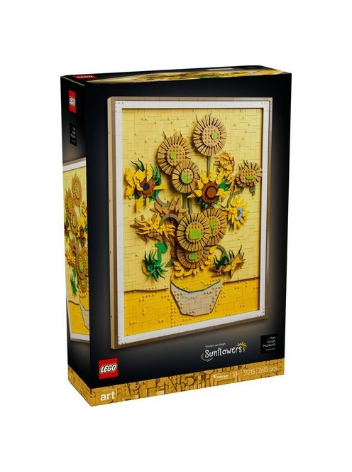 LEGO® Art Пано за стена: Слънчогледи, Vincent van Gogh, 31215