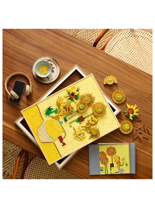 LEGO® Art Пано за стена: Слънчогледи, Vincent van Gogh, 31215