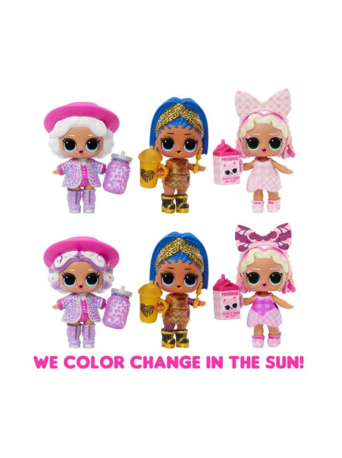 MGA - L.O.L модна кукла Слънчево преобразяване, Sunshine Makeover Doll 