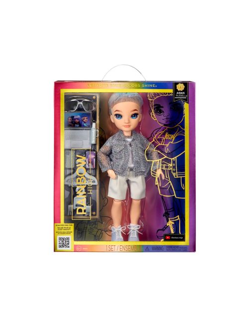 MGA - Rainbow High S23 Fashion Dolls, Кукла Aidan Russell