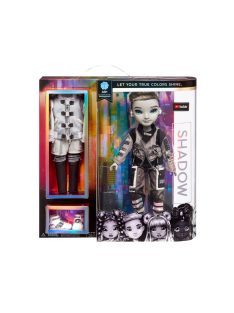   MGA - Rainbow High - Кукла Shadow High Аш Силвърстоун, Ash Silverstone (Silver), сребърна