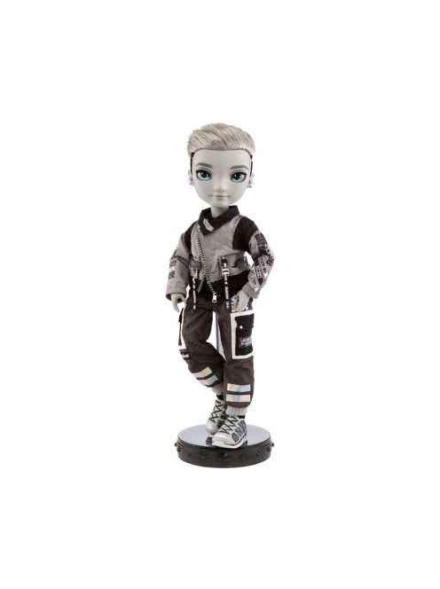 MGA - Rainbow High - Кукла Shadow High Аш Силвърстоун, Ash Silverstone (Silver), сребърна