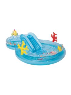   Надуваем център за игра с пързалка INTEX Морско дъно, Under the Sea Play Center, 301 х 193 х 71 см