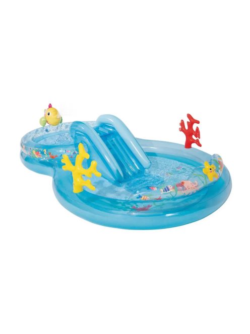 Надуваем център за игра с пързалка INTEX Морско дъно, Under the Sea Play Center, 301 х 193 х 71 см