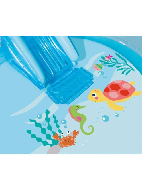 Надуваем център за игра с пързалка INTEX Морско дъно, Under the Sea Play Center, 301 х 193 х 71 см