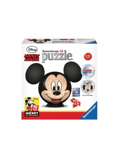   ПЪЗЕЛ 3D за деца топка (72ч) Мики Маус, Ravensburger Puzzle Mickey Mouse, 13 x 13 cm, 11761