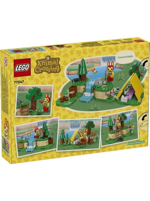 LEGO® Animal Crossing Bunnie сред природата, Bunnie's Outdoor Activities, 77047