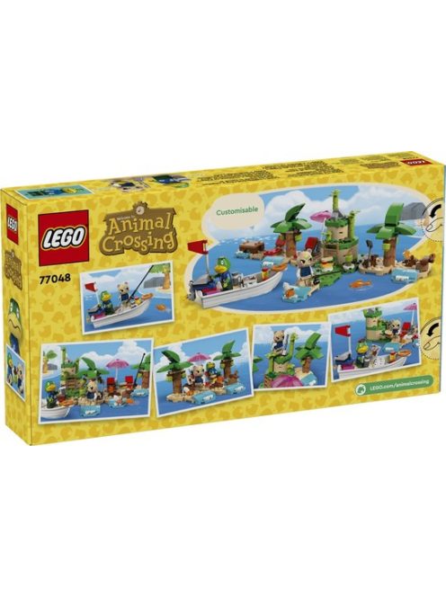 LEGO® Animal Crossing Пътуването с лодката на Kapp'n, 77048