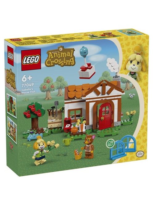 LEGO® Animal Crossing Посещение в къщата на Isabelle, Isabelle's House Visit, 77049