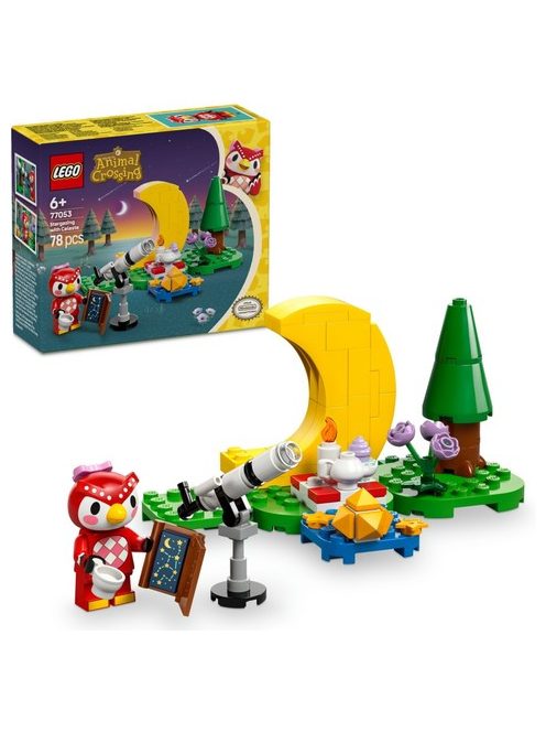 LEGO® Animal Crossing Наблюдение на звездите със Celeste, Stargazing with Celeste, 77053
