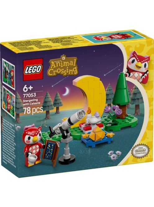 LEGO® Animal Crossing Наблюдение на звездите със Celeste, Stargazing with Celeste, 77053