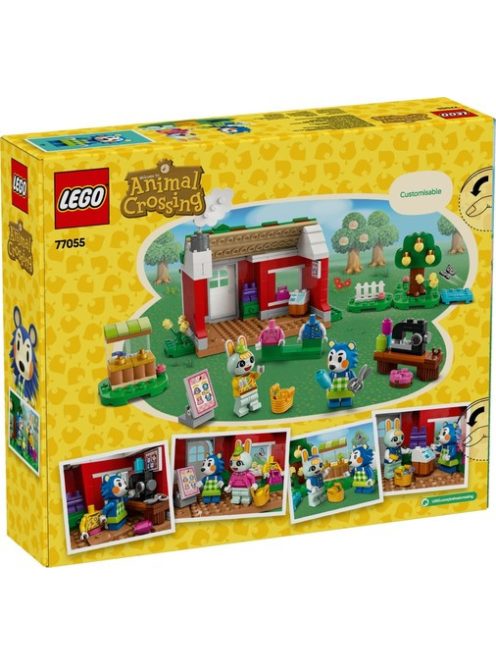LEGO® Animal Crossing Магазин за дрехи на Able Sisters, Able Sisters Clothing Shop, 77055