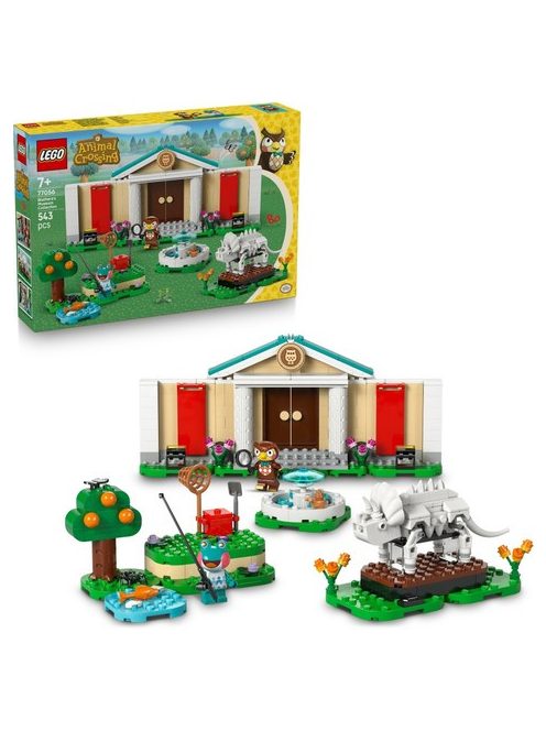 LEGO® Animal Crossing Музейна колекция на Blathers, Blathers's Museum Collection, 77056