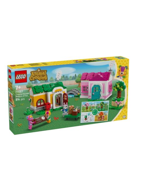 LEGO® Animal Crossing Творчески къщи: Сезони на забавлението, Creative Houses: Seasons of Fun, 77057