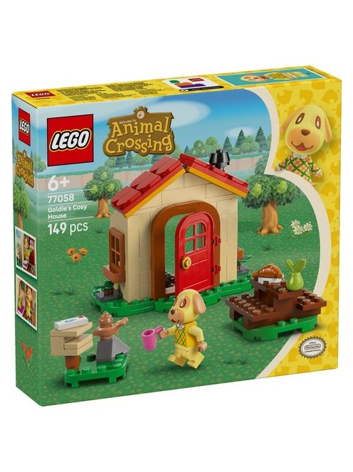LEGO® Animal Crossing Уютната къща на Goldie, Goldie's Cozy House, 77058