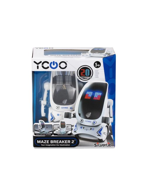 Мини робот с радио управление Silverlit Maza Breaker 2, 13.50 x 10.5 cm, 5+ години