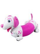 Робо-Дакел Silverlit, Светлинни и звукови ефекти, 18.1 х 24.1 х 40.6 см., 5+ години, Розов