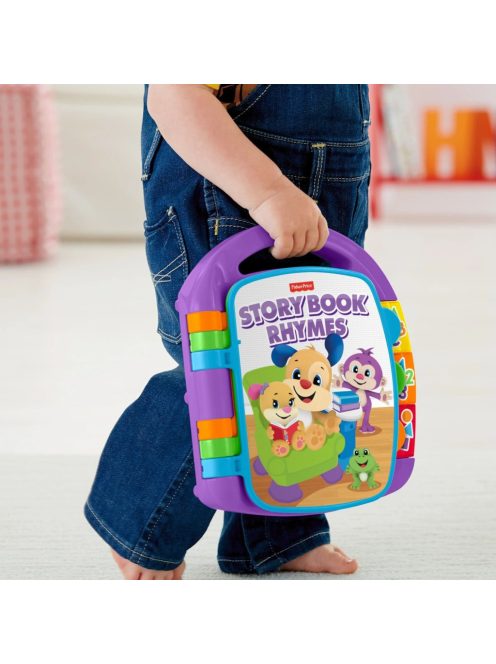 Образователна книжка Fisher Price, Стихчета и песни на български език, 6+ месеца