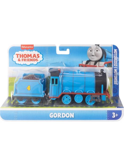 Влакче ГОРДЪН Thomas & Friends, Gordon от серията Trackmaster на Fisher Price, JGF96