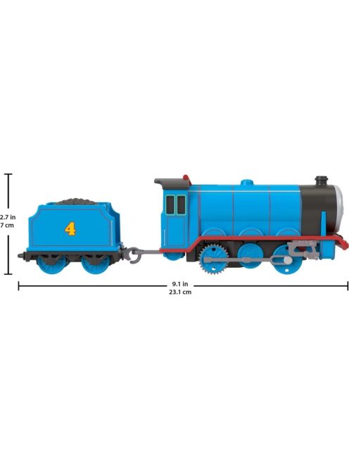 Влакче ГОРДЪН Thomas & Friends, Gordon от серията Trackmaster на Fisher Price, JGF96