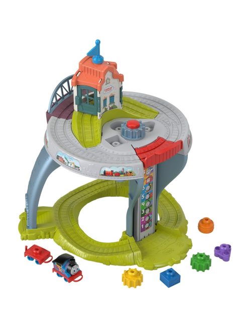 Игрален комплект ТОМАС Thomas & Friends My First Train Table Toddler Toy With Track & Fine Motor Activities, 