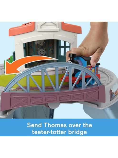 Игрален комплект ТОМАС Thomas & Friends My First Train Table Toddler Toy With Track & Fine Motor Activities, 