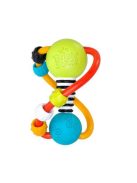 Бебешка гризалка-дрънкалка Bright Starts, Спирала с топчета, 3+ месеца, Многоцветна