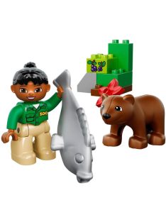 LEGO DUPLO Мечка в зоопарка, Zoo Care, 10576