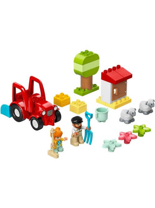 LEGO DUPLO Ферма с Трактор и домашни животни, Farm Tractor & Animal Care,10950