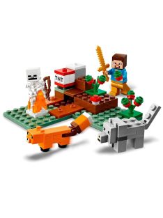   LEGO Minecraft Приключение в тайгата, The Taiga Adventure, 21162