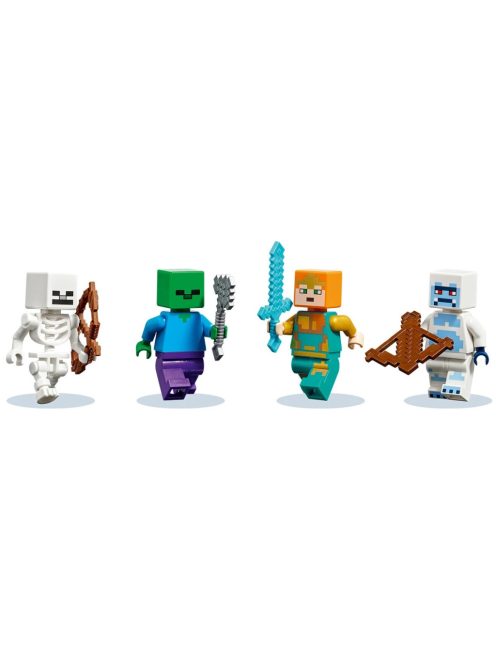LEGO Minecraft Ледения замък, The Ice Castle, 21186