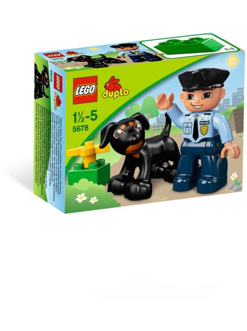 LEGO DUPLO ПОЛИЦАЙ с куче, Police Man, 5678