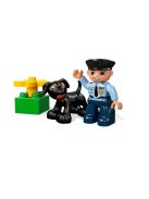 LEGO DUPLO ПОЛИЦАЙ с куче, Police Man, 5678