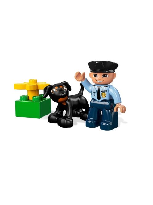 LEGO DUPLO ПОЛИЦАЙ с куче, Police Man, 5678