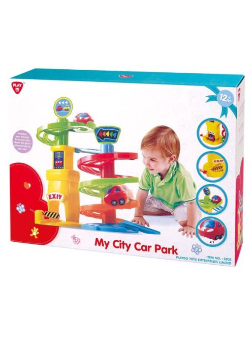 Моят първи паркинг 4 нива с кола, PLAYGO, 12+ месеца