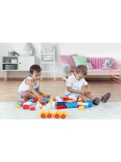 Конструктор влакче Dolu Jumblocks ,50 части, 44.5x10x27 см, 1+ години, Многоцветен
