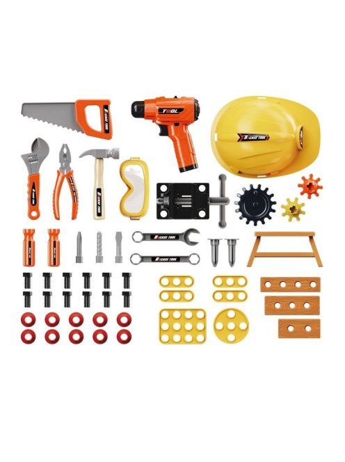Работилница с инструменти и каска Ocie Smart Tools, Bench toy, 71 x 51 x 29 cm